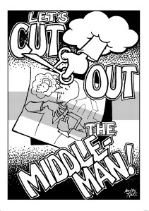 Cut Out the Middleman A6 pg1